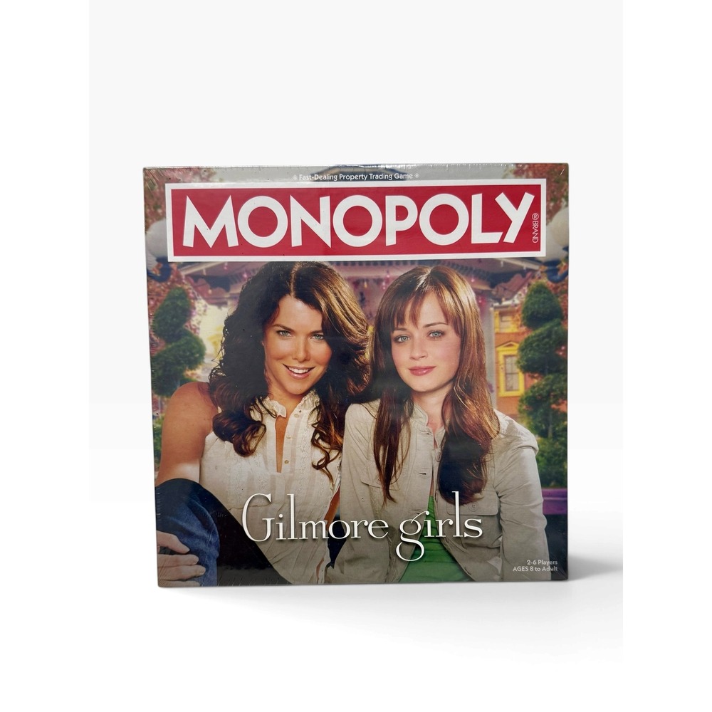 Monopoly Gilmore Girls Edition Board Game Stars Hollow Collector New Sealed